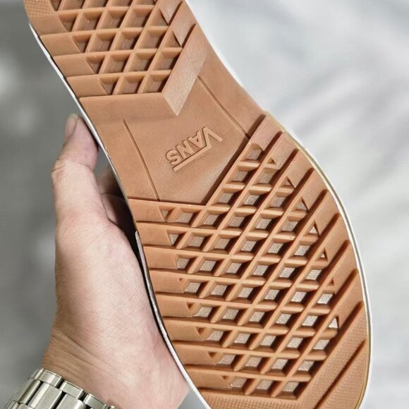 VANS Era Stacked Checkerboard Slip On Canvas Shoes - Picture 3 of 6